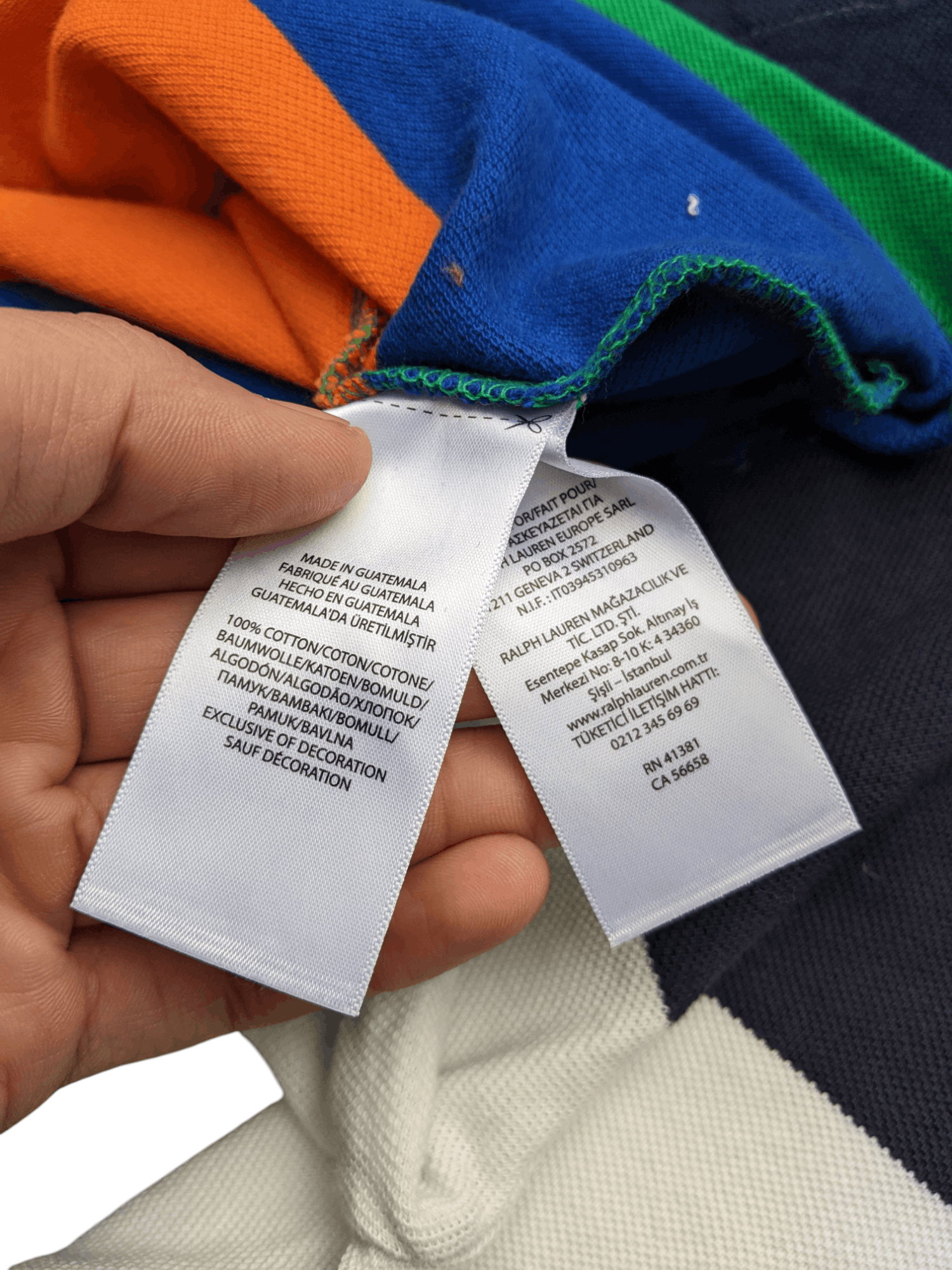 Polo Ralph Lauren Polo Ralph Lauren Rugby Shirt Size US S / EU 44-46 / 1 - 5 Thumbnail