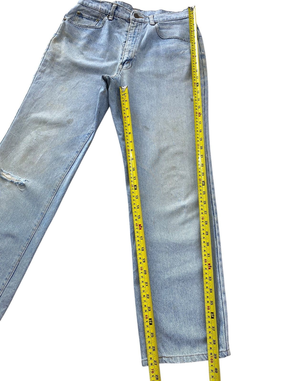 Big John Big John Acid Light Wash Style Baggy Jeans Size US 31 - 8 Thumbnail