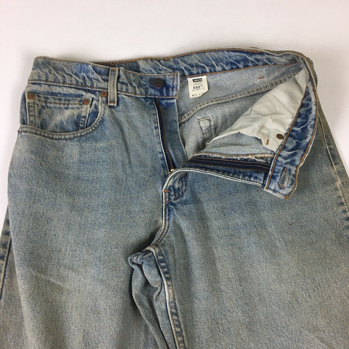 Levi's Vintage 90s Levi’s 550 Relaxed Fit Size US 32 / EU 48 - 8 Thumbnail