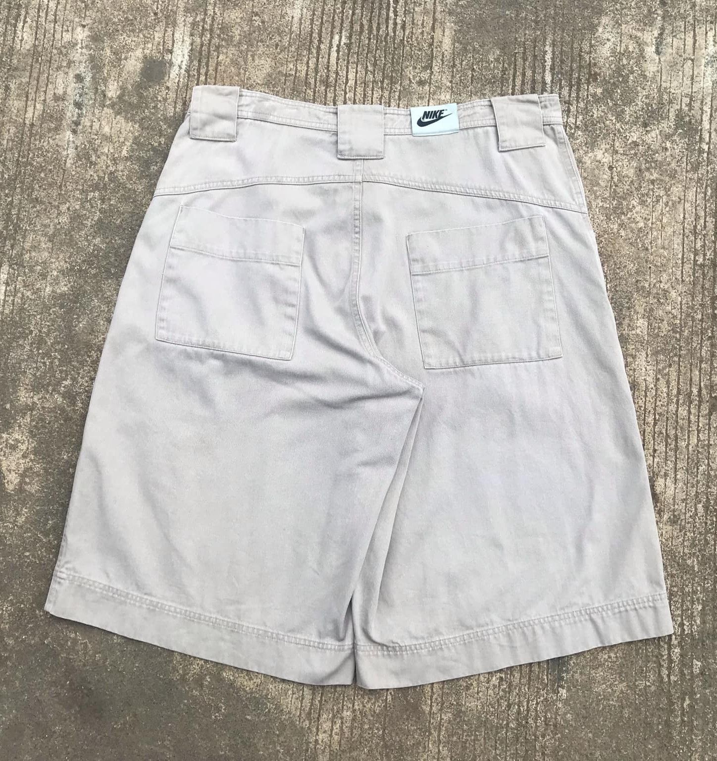Nike Nike Vintage Y2K Khaki Tan Brown Shorts Men's Size US 40 / EU 56 - 8 Thumbnail