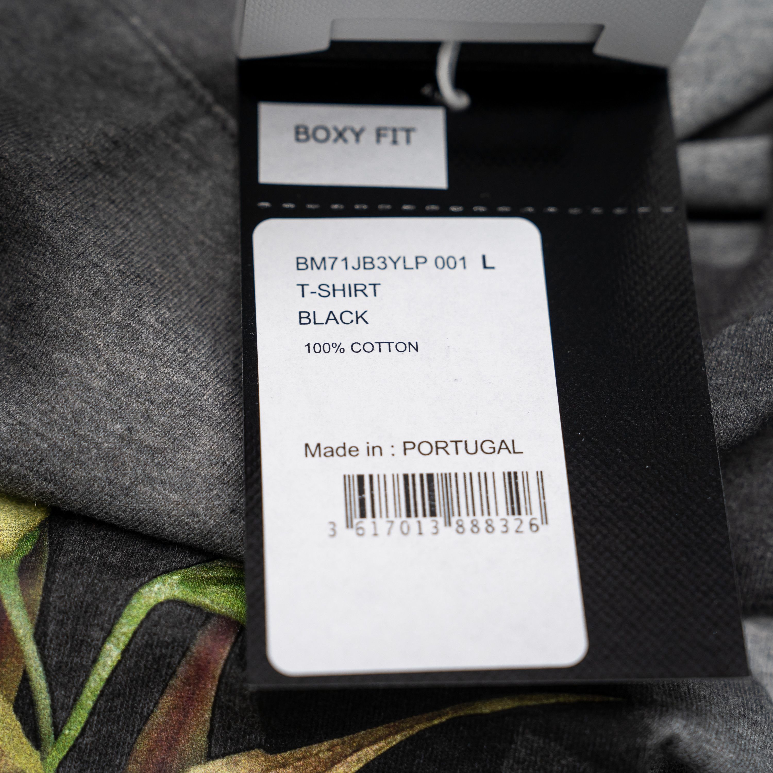 Givenchy L Givenchy Floral Graphic Faded Grey T-Shirt Size US L / EU 52-54 / 3 - 4 Thumbnail