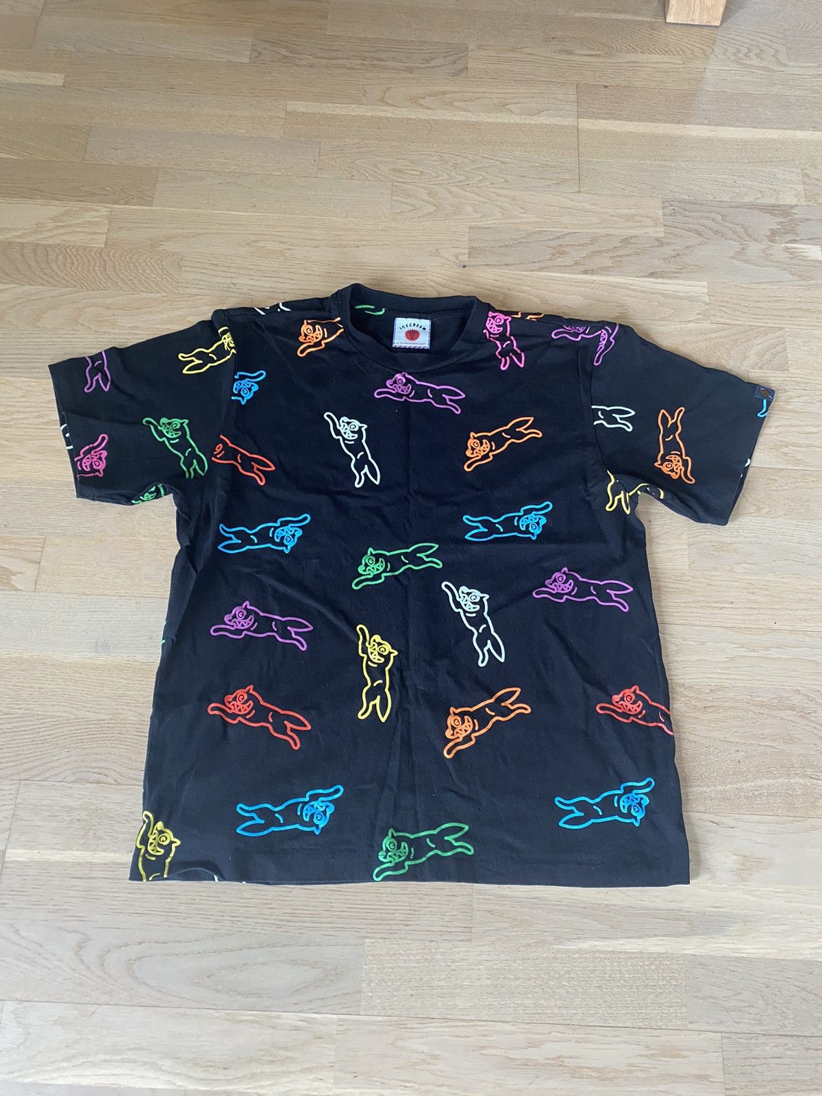 Icecream IceCream all over running dog print T-Shirt Size US L / EU 52-54 / 3 - 1 Thumbnail