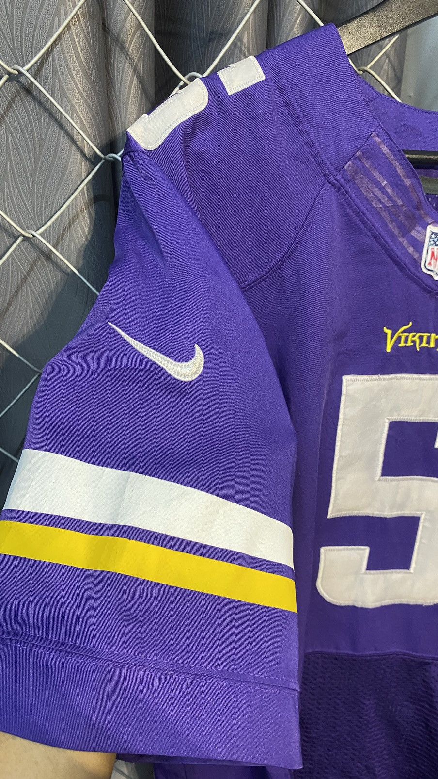 NFL × Nike × Vintage NFL NIKE TEDDY BRIDGEWATER MINNESOTA ON FIELD JERSEY Size US M / EU 48-50 / 2 - 6 Thumbnail