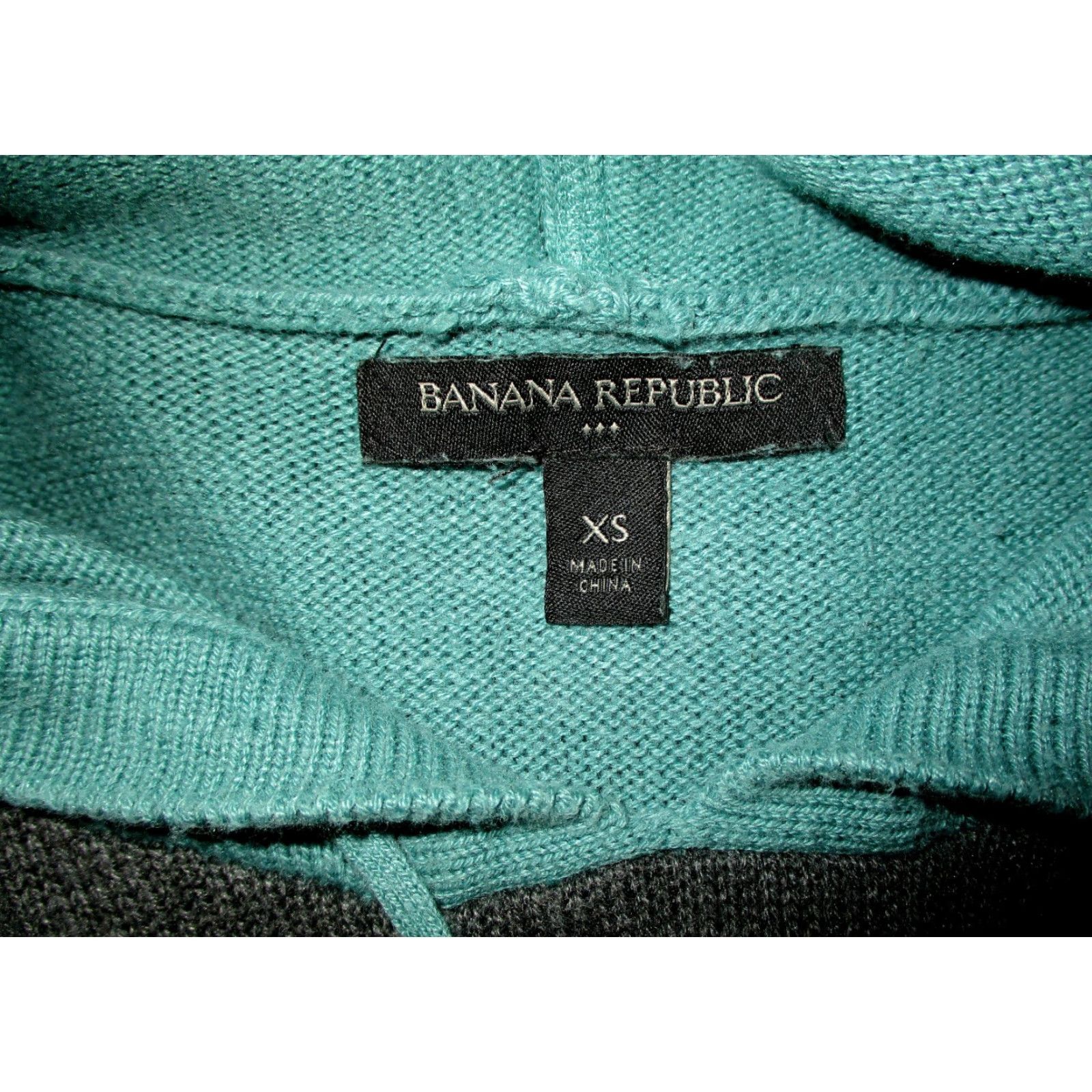 Banana Republic Banana Republic Gray Green Hooded Sweater Size XS Size XS / US 0-2 / IT 36-38 - 6 Thumbnail