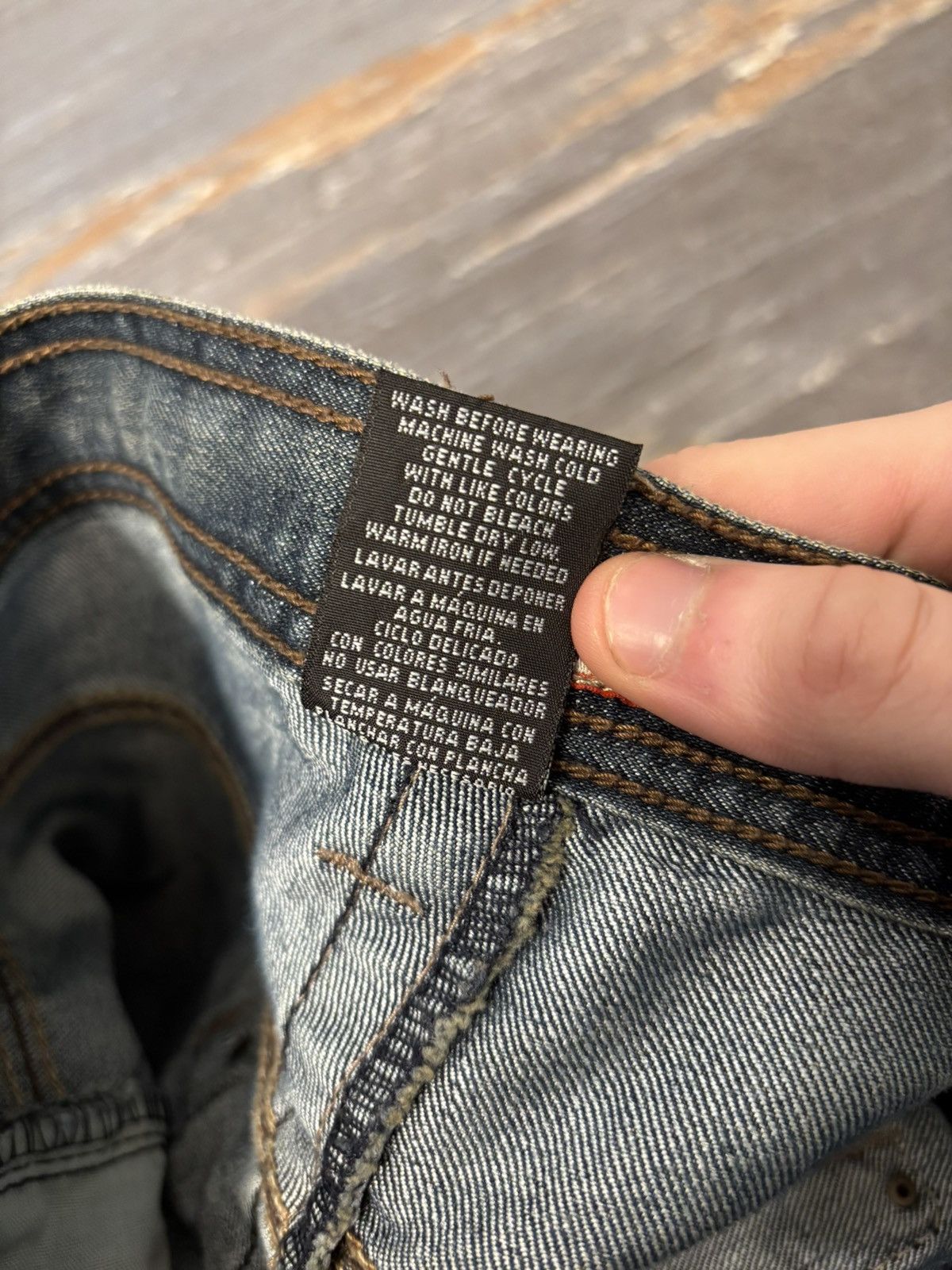 Vintage Y2K Route 66 Denim Robins Style Jeans Size US 31 - 7 Thumbnail