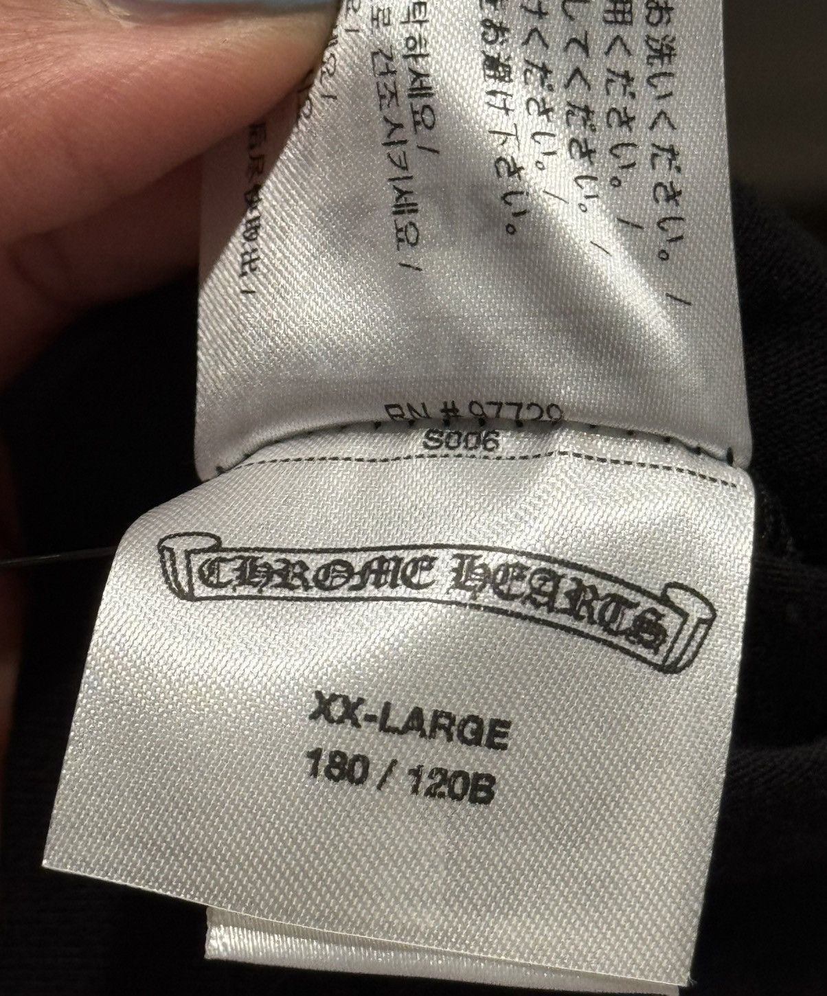 Chrome Hearts CHROME HEARTS FOTI COLLAB T SHIRT Size US XXL / EU 58 / 5 - 5 Thumbnail