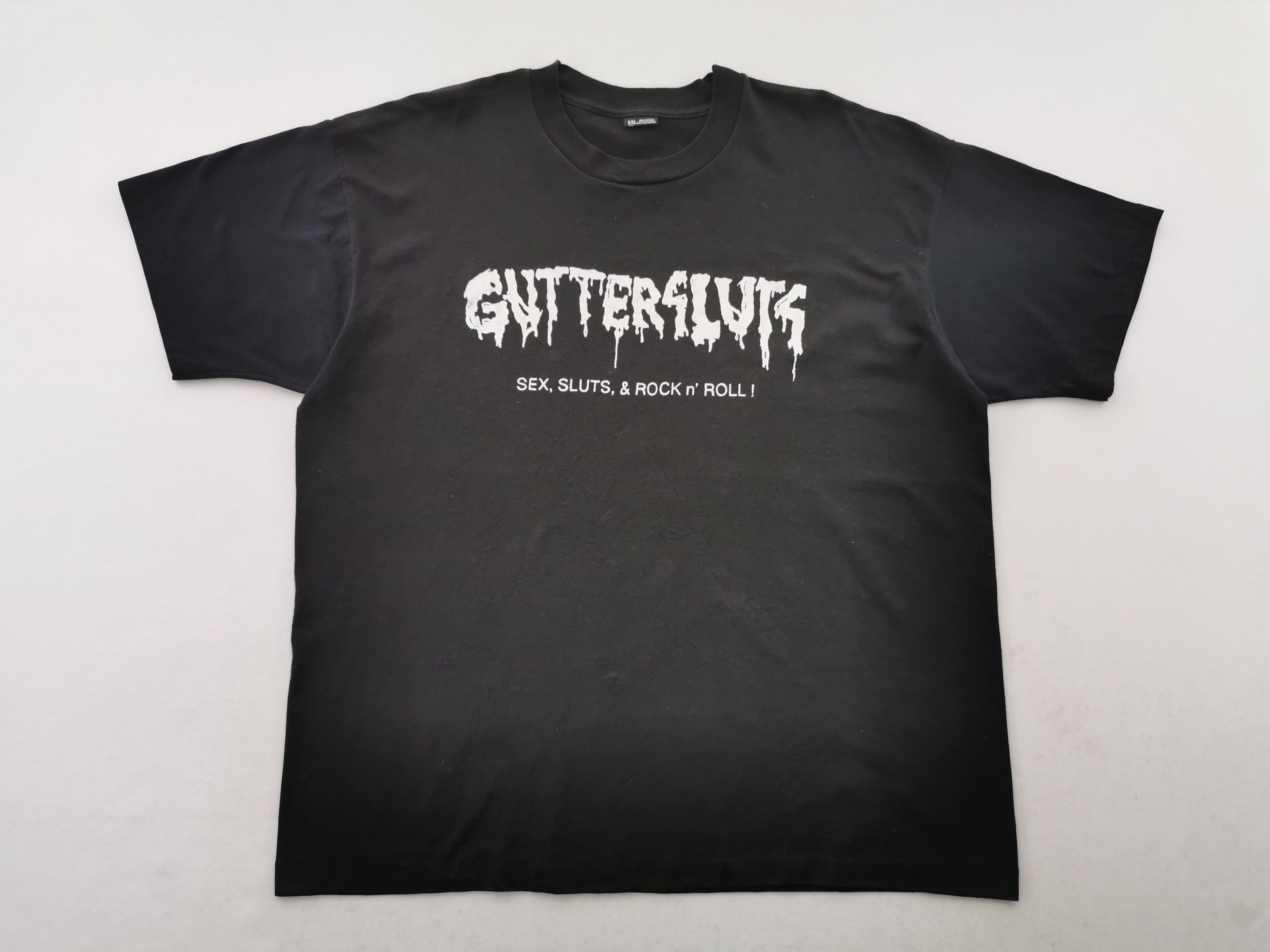 Band Tees Vintage 90's Guttersluts American Glam Metal Band Tee Size US XXL / EU 58 / 5 - 3 Thumbnail