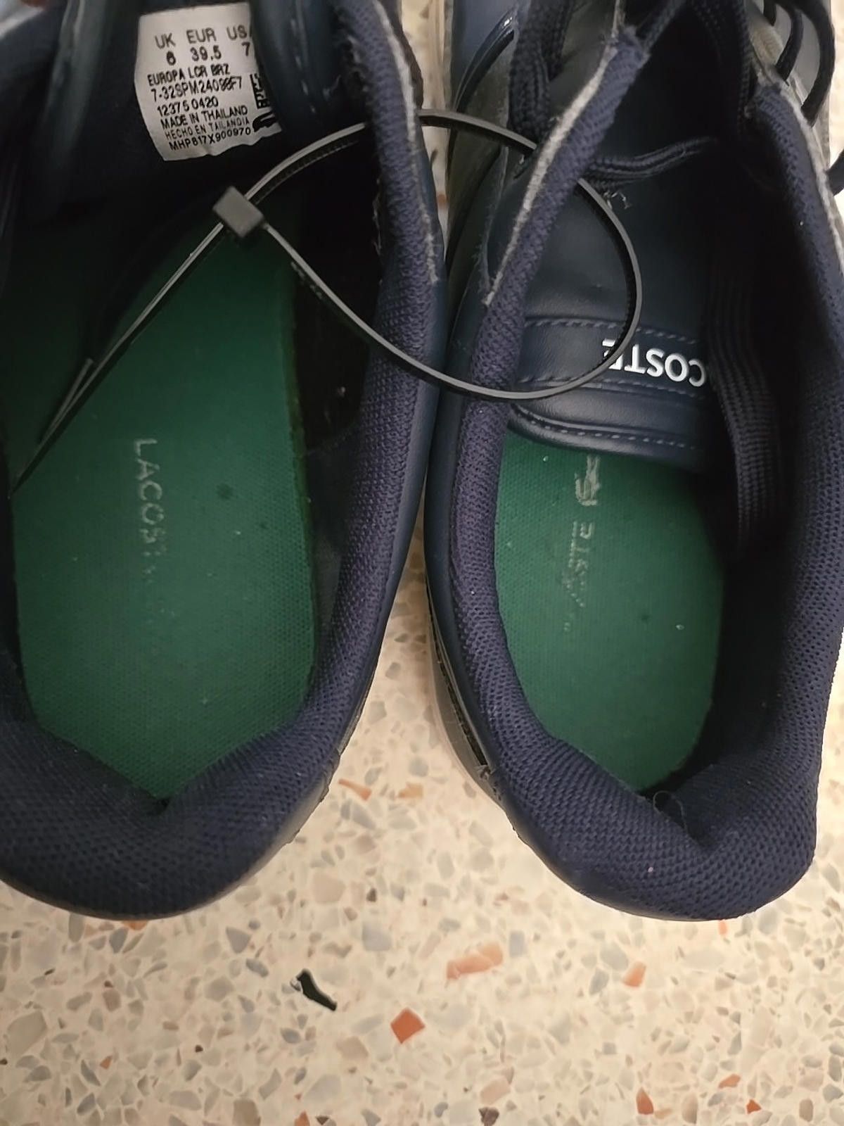 Lacoste Lacoste 1933 Dark Blue Europa LCR BRZ Size 7 US, 39.5 Euro Size US 7 / EU 40 - 8 Thumbnail