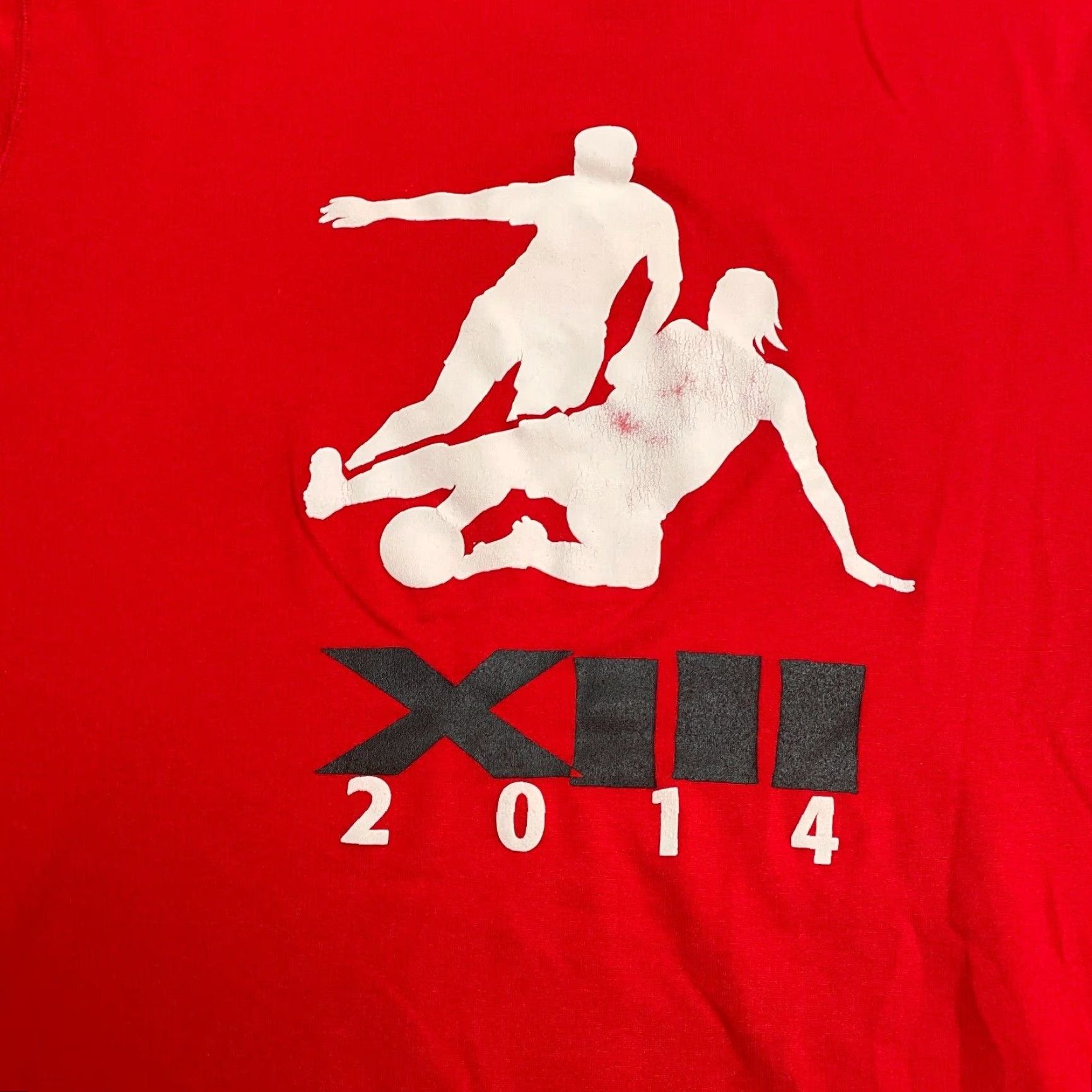 Nike Nike Dri-Fit US Club Soccer National Cup 2014 T-Shirt Mens Large Red Active Tee Size US L / EU 52-54 / 3 - 4 Thumbnail