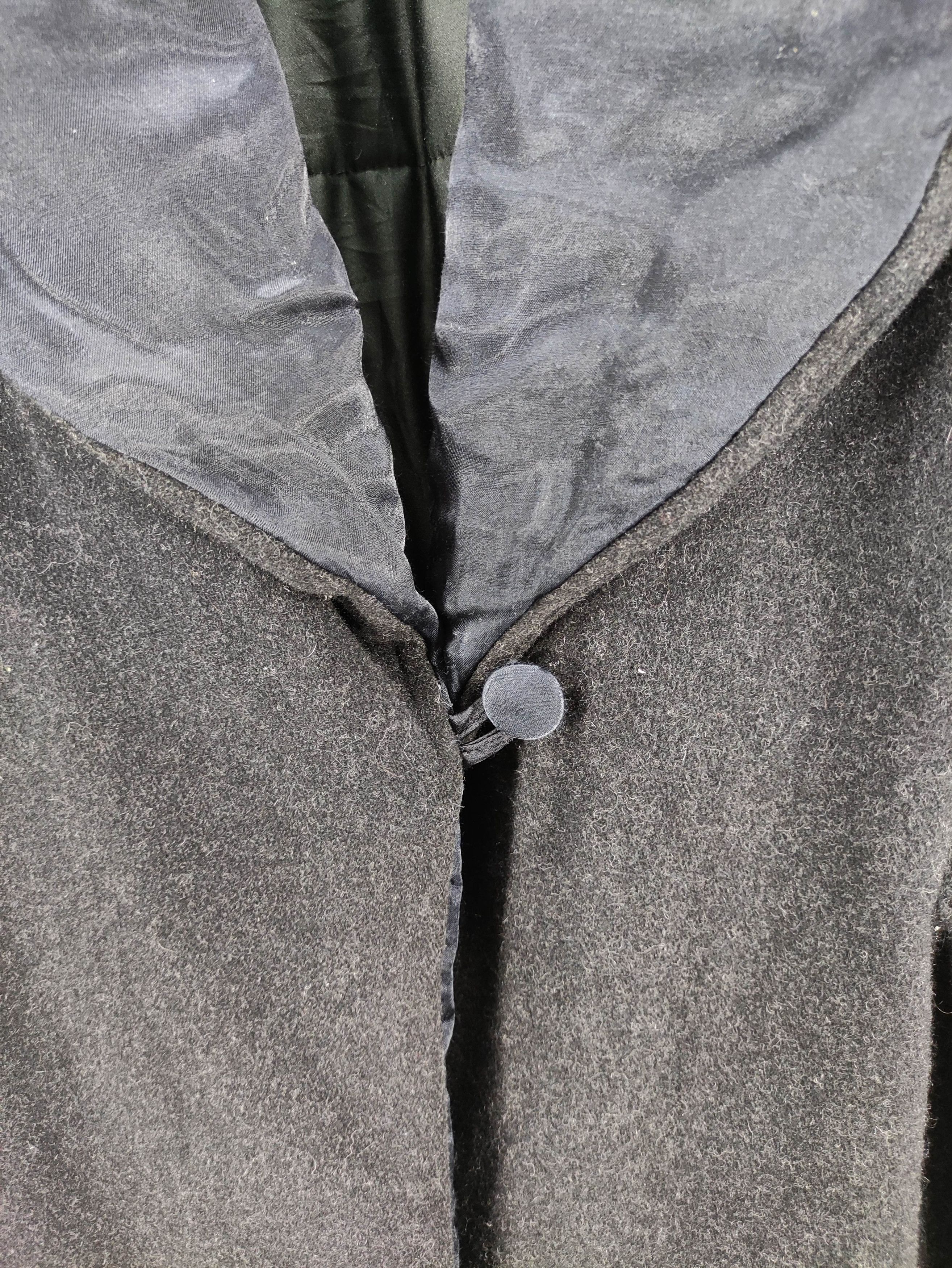 Armani Vintage Armani Jeans Shaw Coller Cardigan Wool Jacket Size L / US 10 / IT 46 - 3 Thumbnail