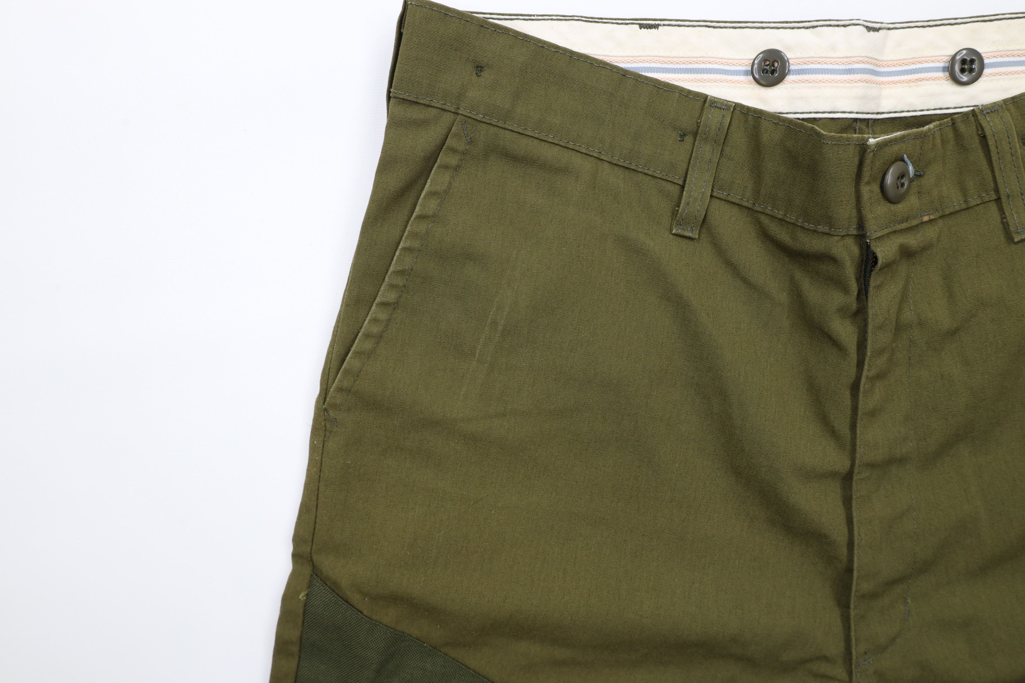Cabelas × Vintage Vintage 90s Cabelas Reinforced Field Brush Pants Green USA Size US 36 / EU 52 - 11 Thumbnail