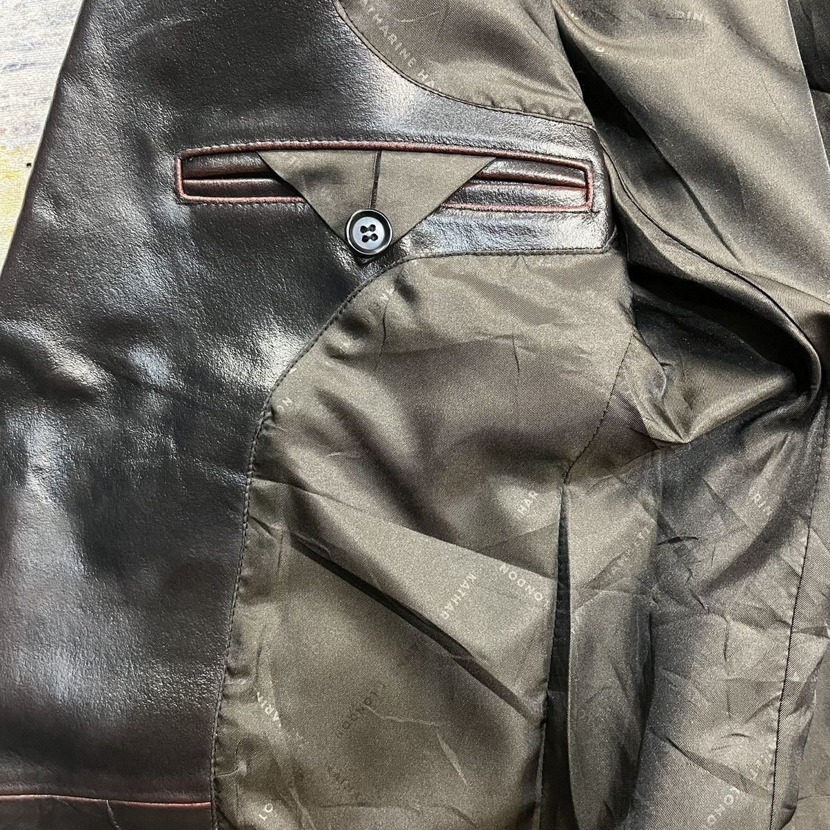 Katharine Hamnett London Vintage Katharine Hamnett london blazer leather Size US S / EU 44-46 / 1 - 11 Thumbnail