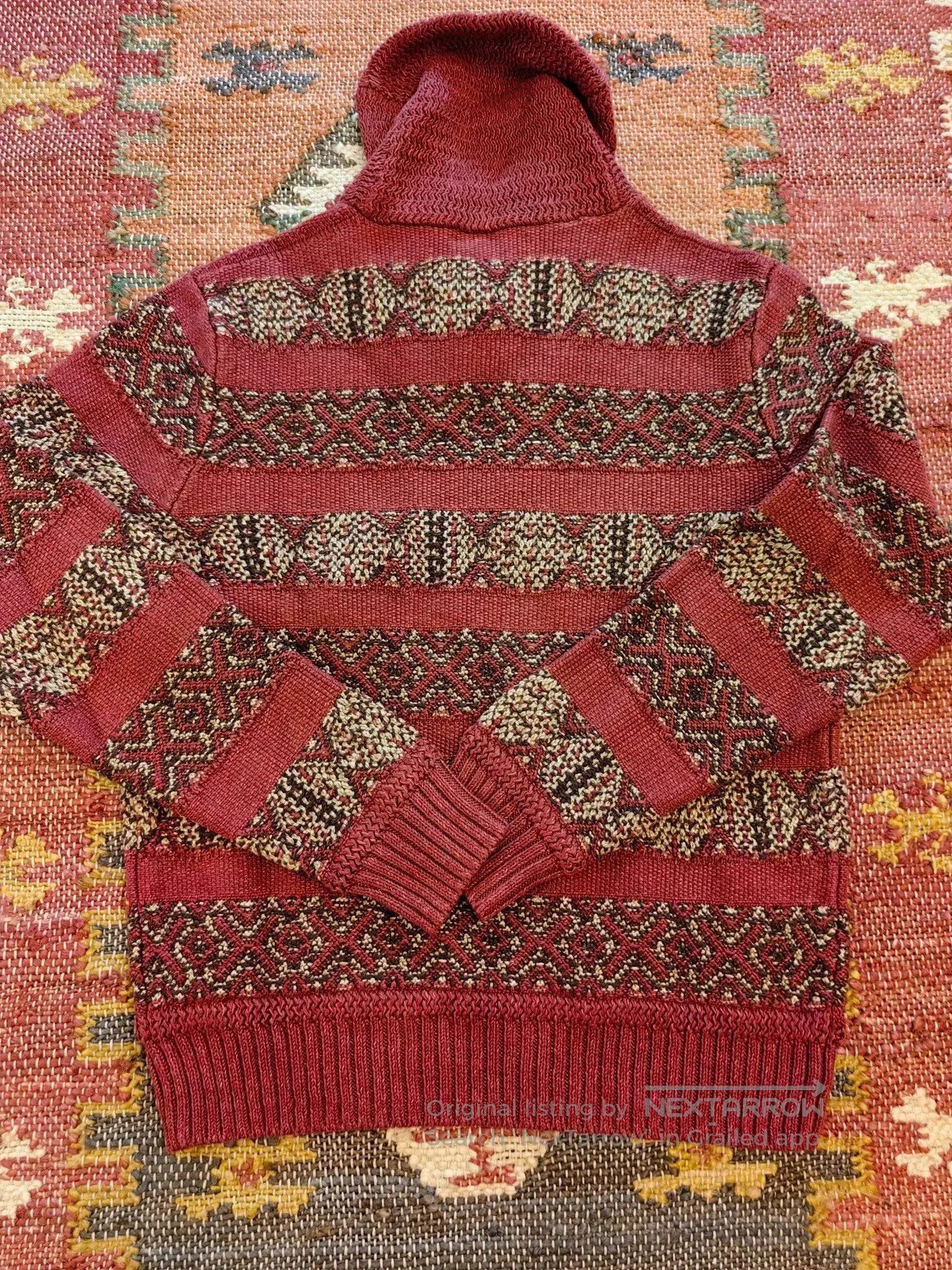 RRL Ralph Lauren RRL 1940s Southwestern Pullover Sweater. Size US M / EU 48-50 / 2 - 2 Thumbnail