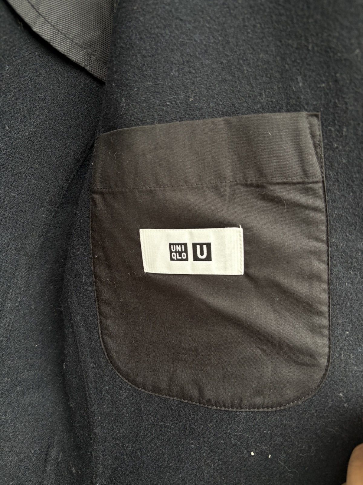 Japanese Brand Uniqlo U Wool Double Pocket Jacket Coat Size US S / EU 44-46 / 1 - 6 Thumbnail