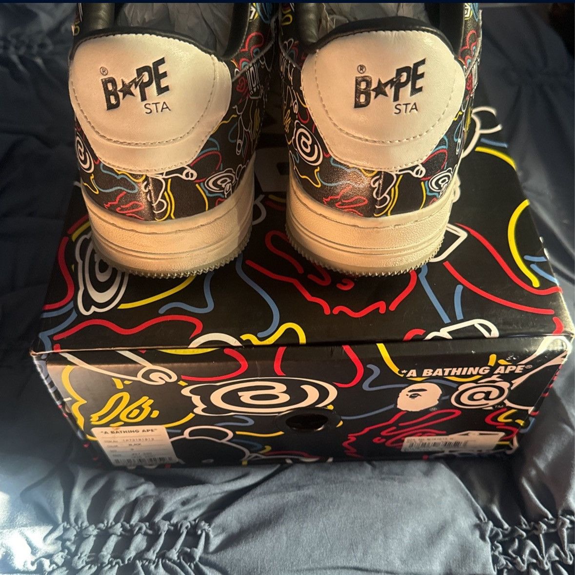 Bape × Medicom Toy Medicom Toy x Bapesta Low M2 Size US 9 / EU 42 - 5 Thumbnail