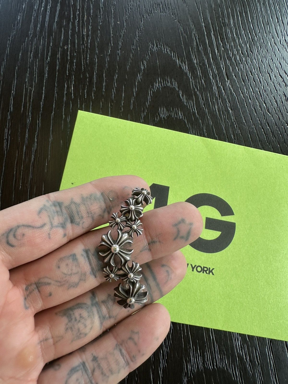 Chrome Hearts CHROME HEARTS FULL EAR CUFF EARRING NEW CROSS SILVER Size ONE SIZE - 4 Thumbnail