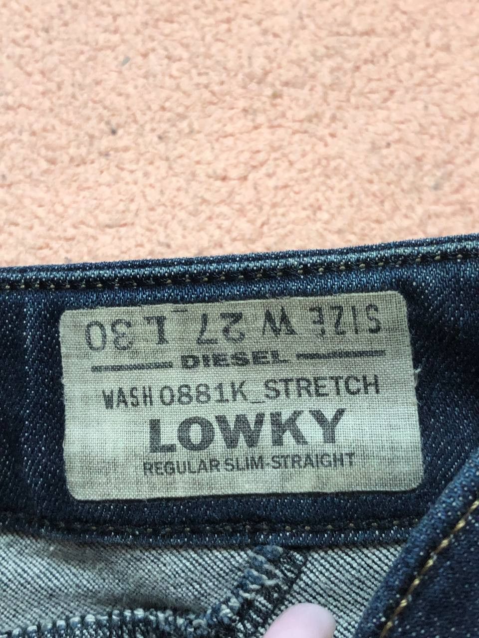 Diesel Diesel LOWKY Jeans Size 27" / US 4 / IT 40 - 2 Thumbnail
