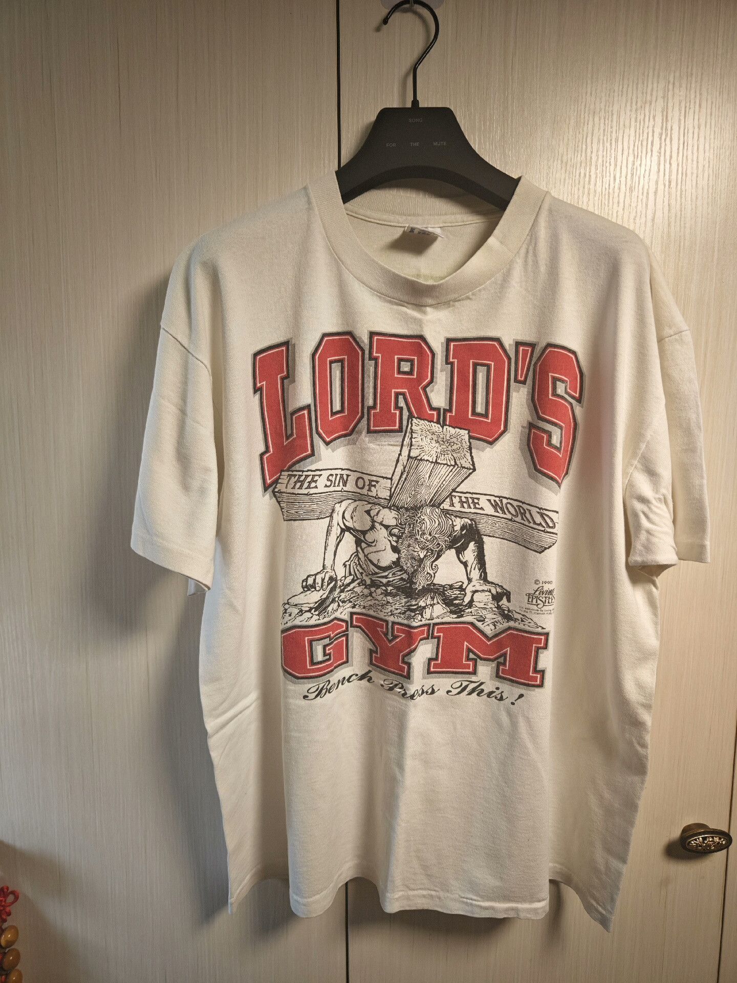 Vintage Vintage 90s Lord's Gym Band Tee Size US M / EU 48-50 / 2 - 1 Thumbnail