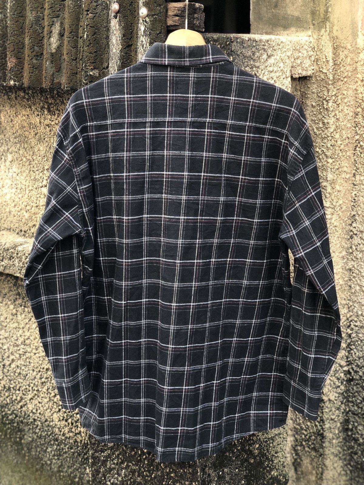 The Real McCoy's The Real McCoy Union Made Black Plaid Button Shirts Size US M / EU 48-50 / 2 - 2 Thumbnail