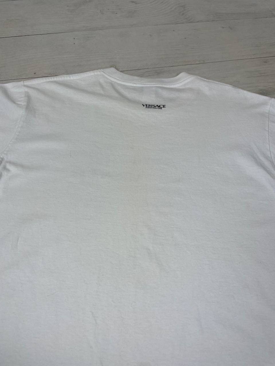 Versace Jeans Couture Vintage Versace Jeans Couture T Shirt 90s Big Logo Luxury Size US XL / EU 56 / 4 - 12 Thumbnail