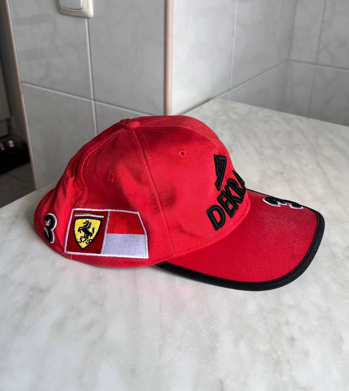 Ferrari 1998 Michael Schumacher Dekra Hat Cap Ferrari Vintage Size ONE SIZE - 1 Thumbnail
