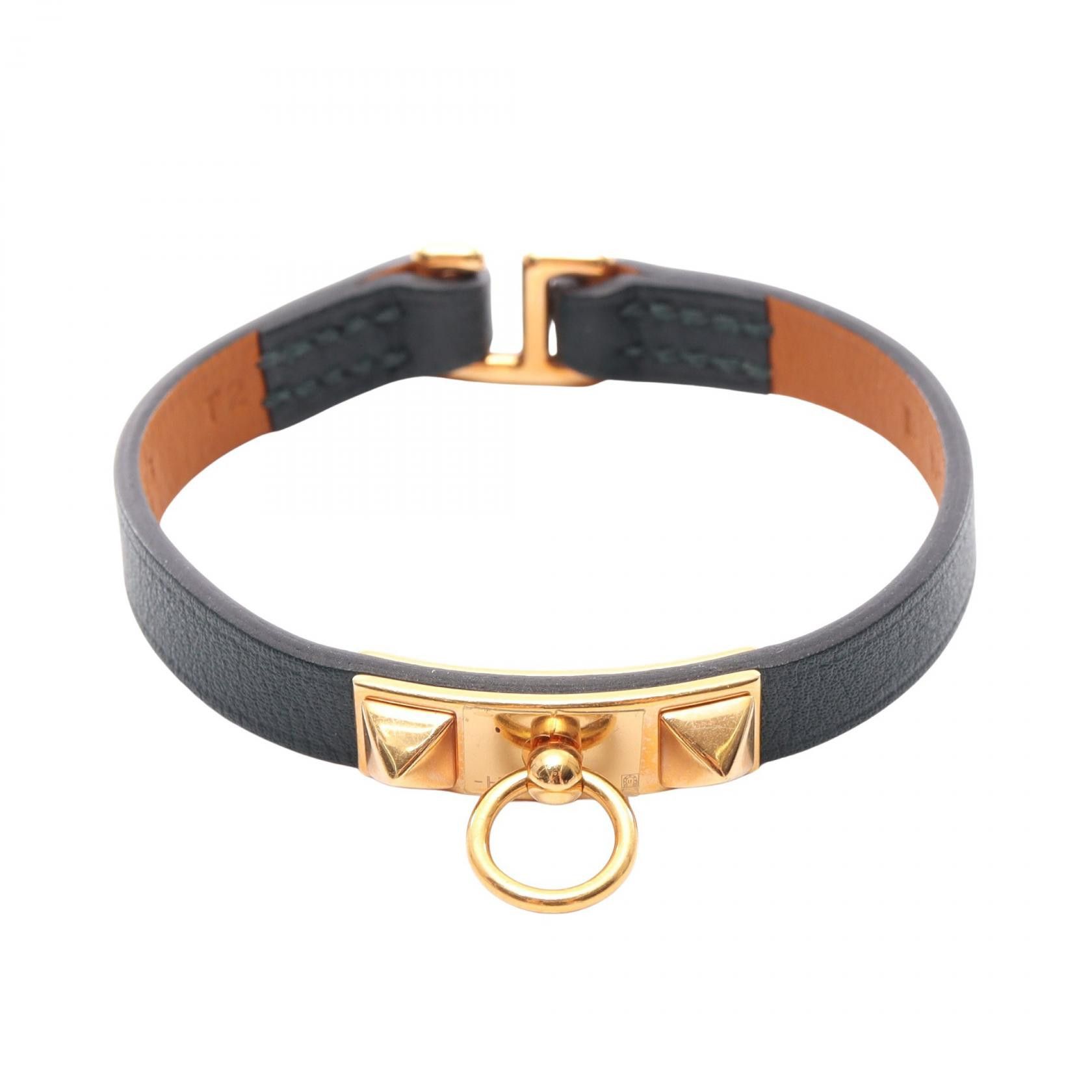 Hermes Hermes Hermes Micro Rivale Leather Bracelet Leather Bracelet DUTY FREE for USA Size ONE SIZE - 1 Thumbnail