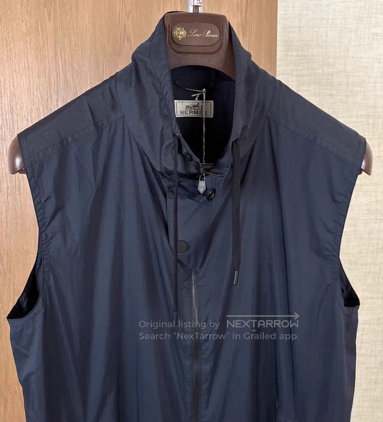Hermes Hermes Men's tech fabric vest Size US M / EU 48-50 / 2 - 2 Thumbnail