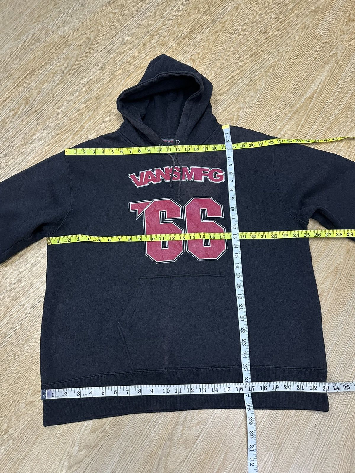 Vans Vans MFG 66 Faded Washed Hoodie Z52 Size US XL / EU 56 / 4 - 6 Thumbnail