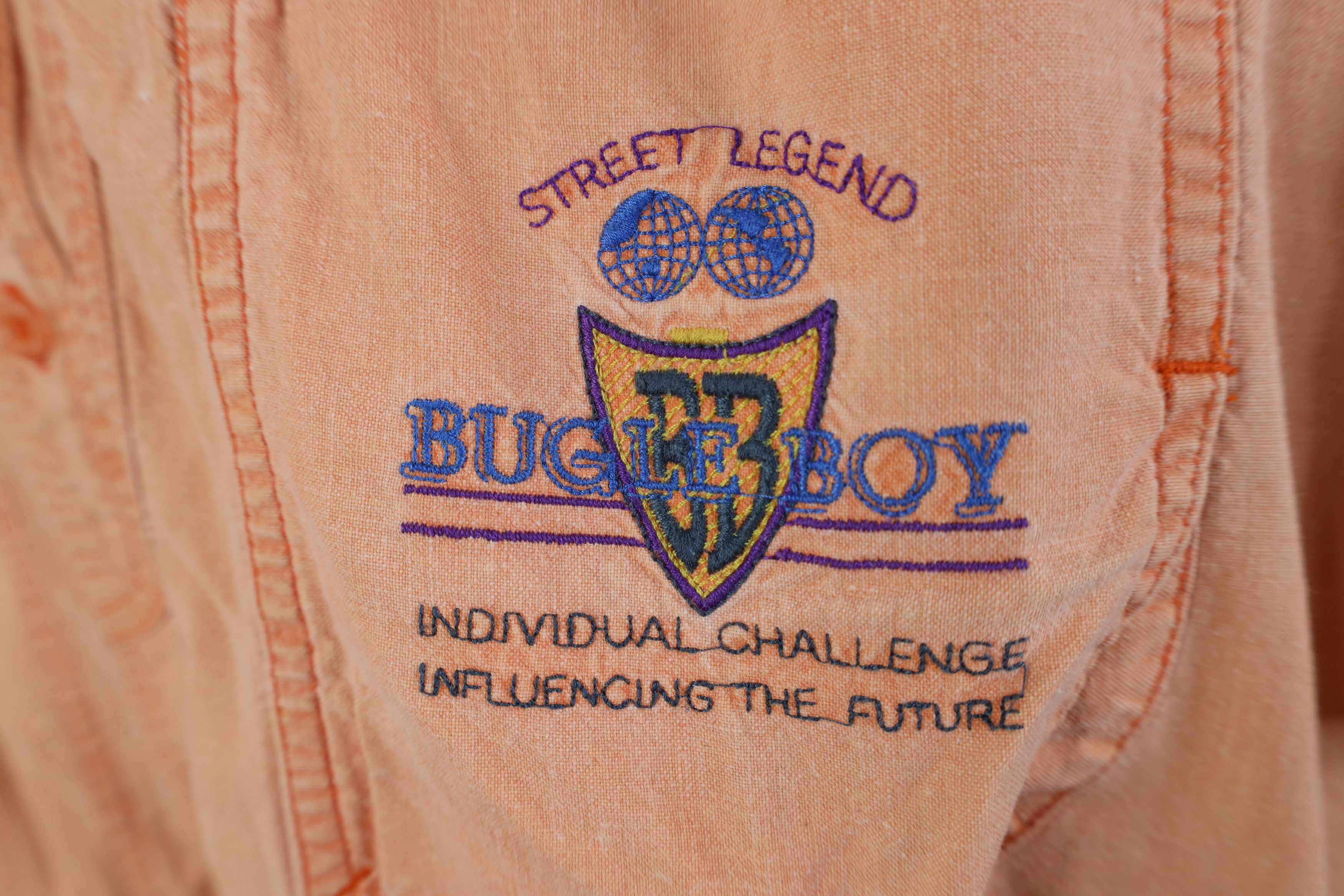 Vintage Vintage 90s Bugle Boy Big Pocket Collared Button Shirt Size US M / EU 48-50 / 2 - 4 Thumbnail