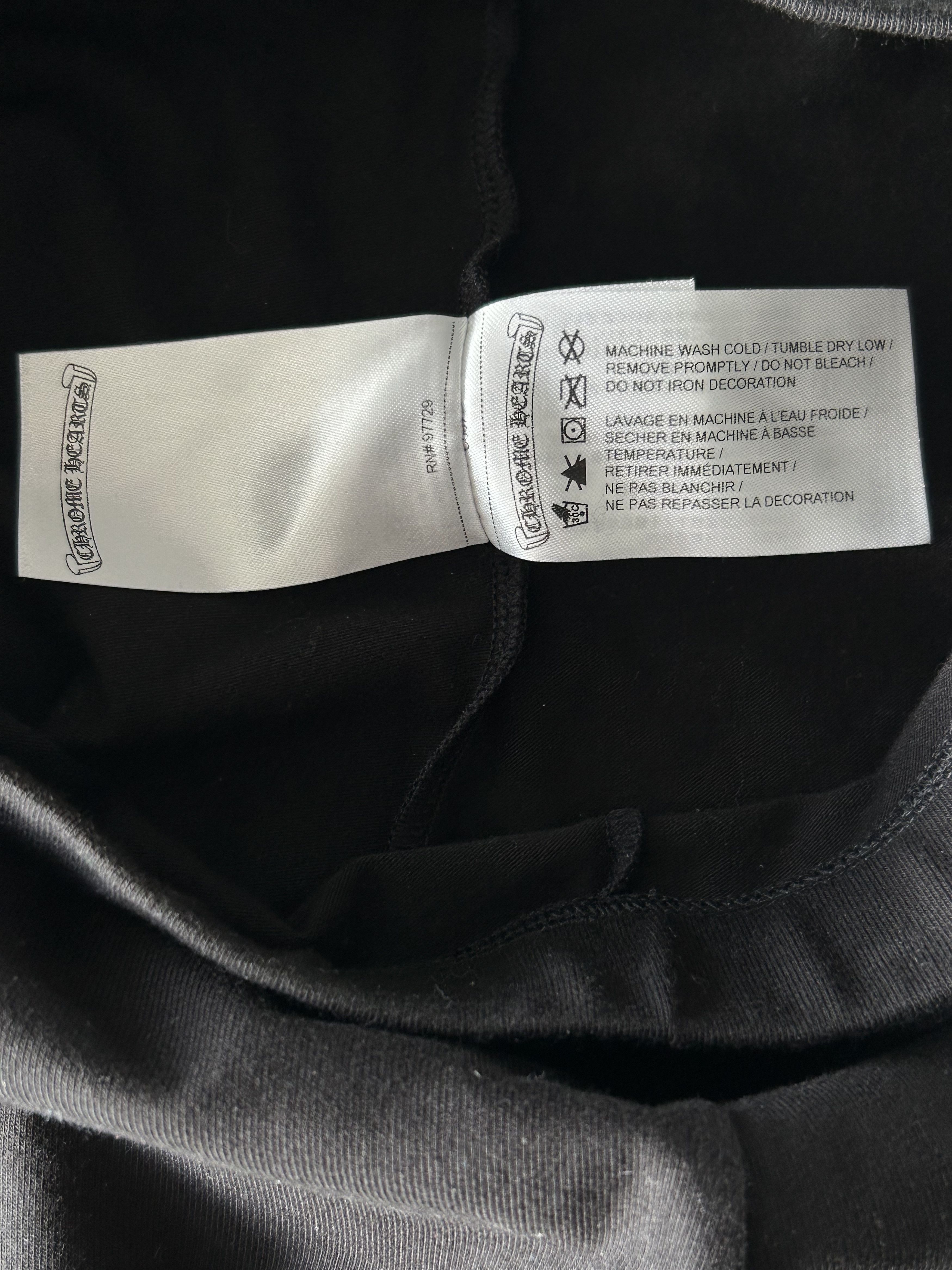 Chrome Hearts Chrome Hearts Black & White Horseshoe Logo Leggings Size 27" / US 4 / IT 40 - 4 Thumbnail