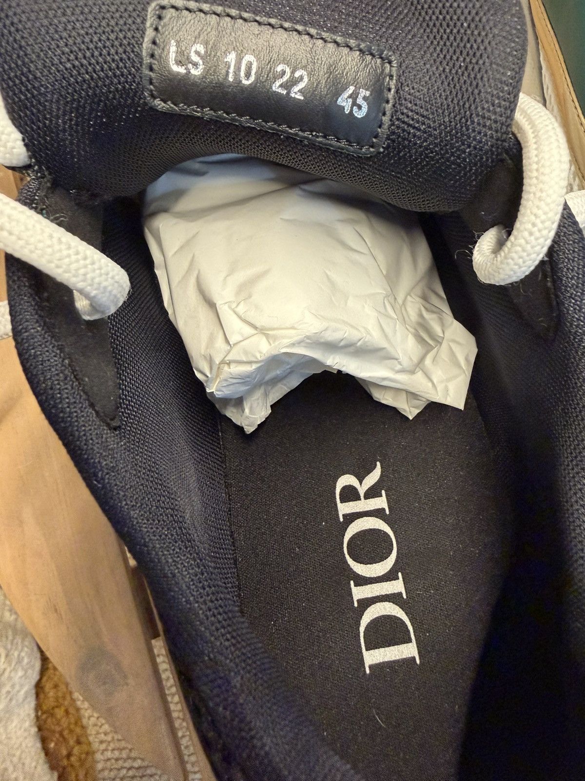 Dior Dior B22 'White Green' 3SN231ZTA-H668 Size US 12 / EU 45 - 5 Thumbnail