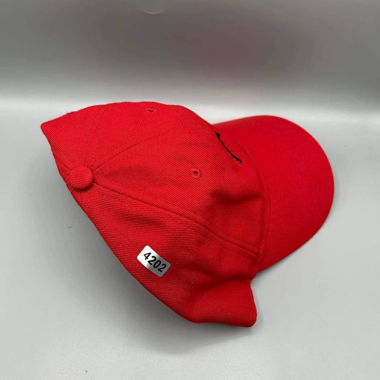 Jordan Brand Air Jordan Hat Men Red Embroidered Logo Strap Back Cap Size ONE SIZE - 9 Thumbnail