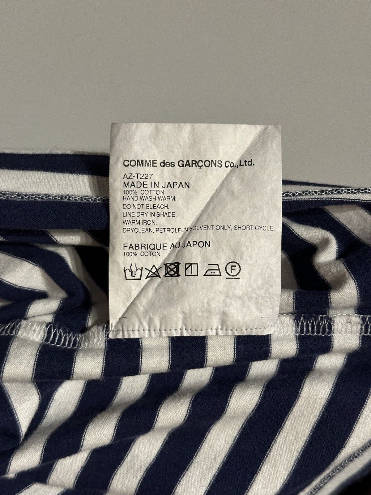 Comme des Garcons PLAY Play Comme Des Garçons Shirt Long sleeve Top Striped Hearts Size M / US 6-8 / IT 42-44 - 11 Thumbnail