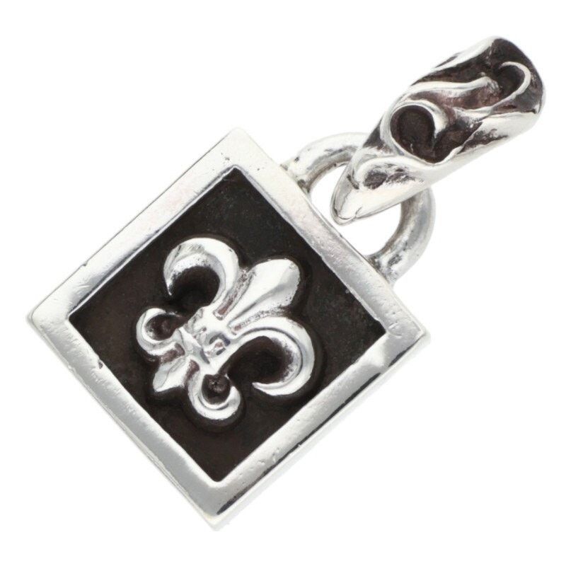 Chrome Hearts Chrome Hearts Silver Fleur Flare Charm Necklace Size ONE SIZE - 1 Thumbnail