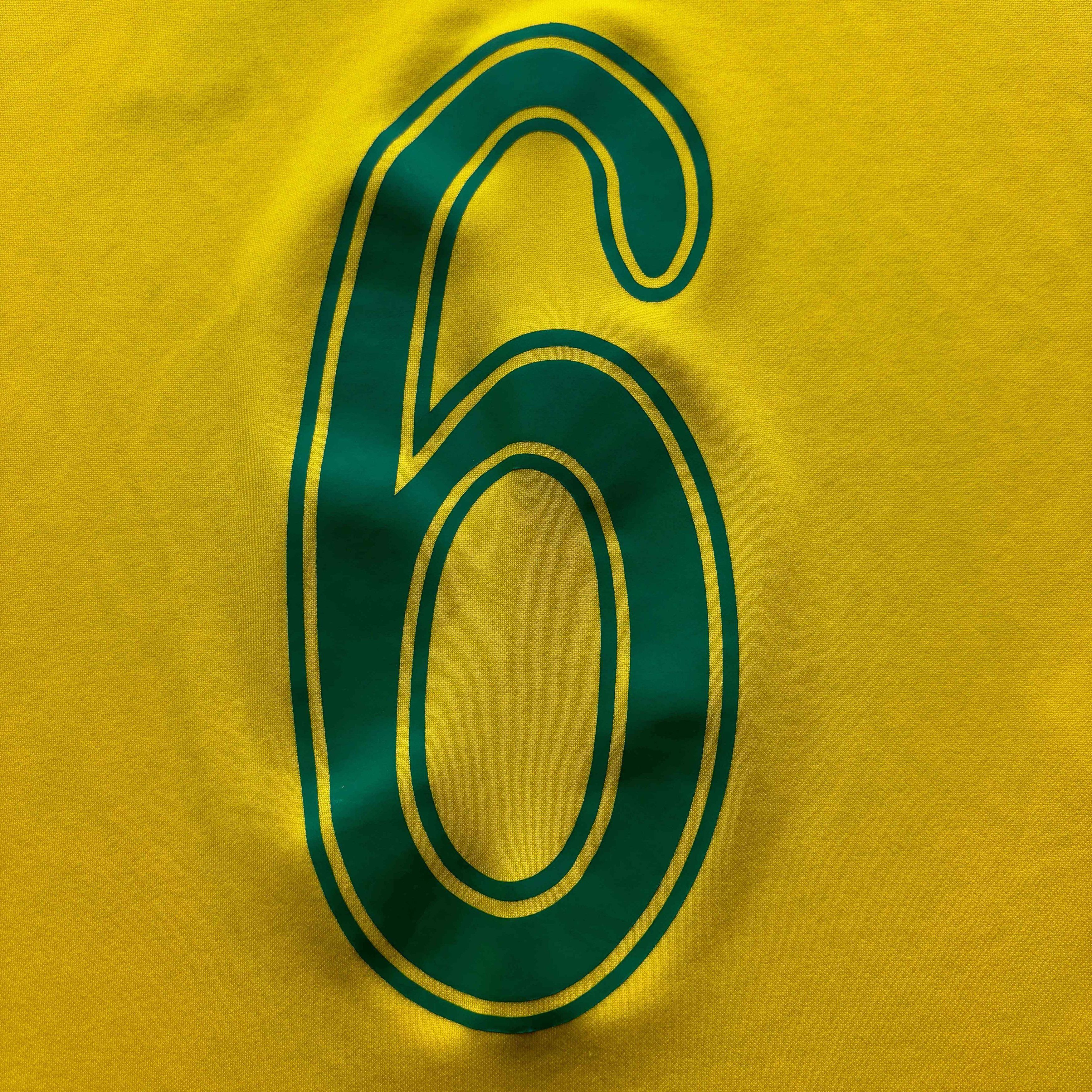 Other MATCH WORN Lithuania 2006 Saller #6 football jersey L/XL Size US L / EU 52-54 / 3 - 12 Thumbnail