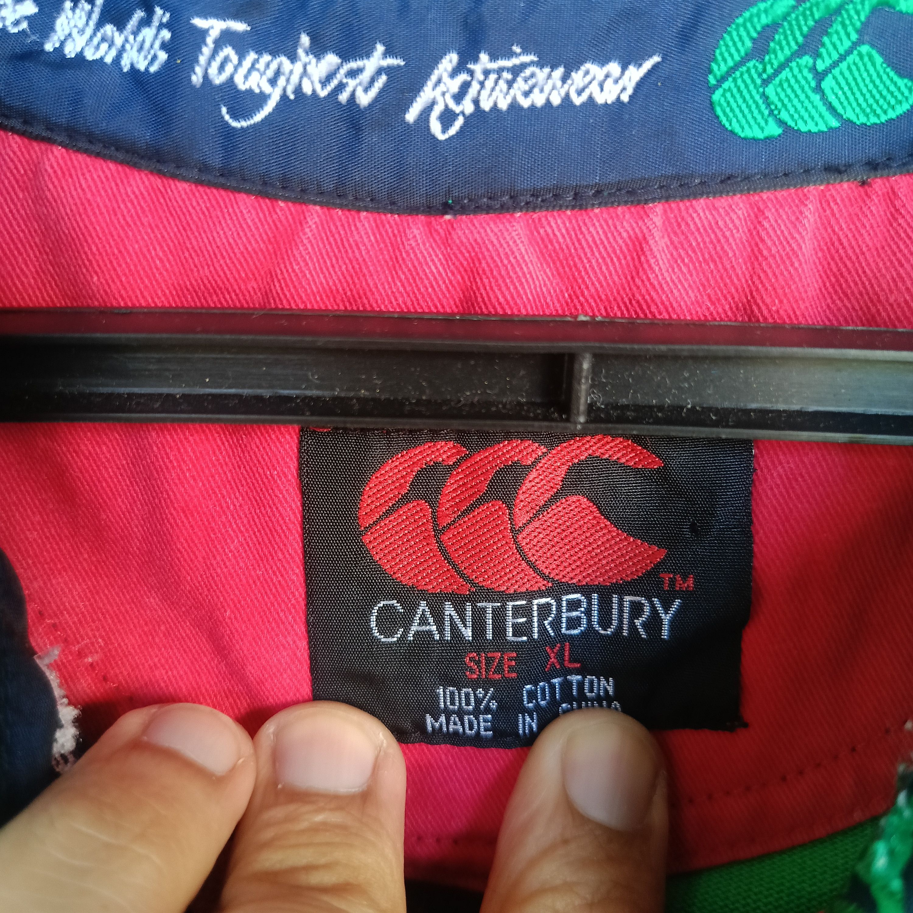 Canterbury of New Zealand Vintage Canterbury Rastafari Size US XL / EU 56 / 4 - 3 Thumbnail
