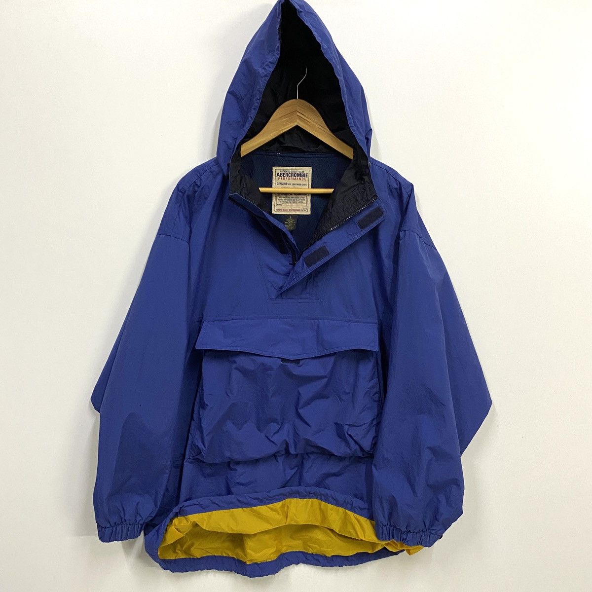 Abercrombie & Fitch × Vintage Vintage Abercrombie Anorak Parka Pullover Jacket Size US L / EU 52-54 / 3 - 3 Thumbnail