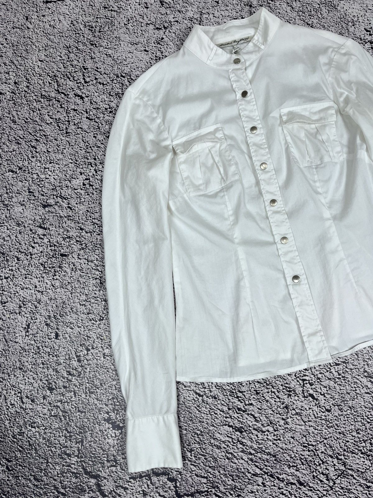 Japanese Brand Vintage Sandra Angelozzi Issey Miyake Style shirt size 36 Size XS / US 0-2 / IT 36-38 - 2 Thumbnail