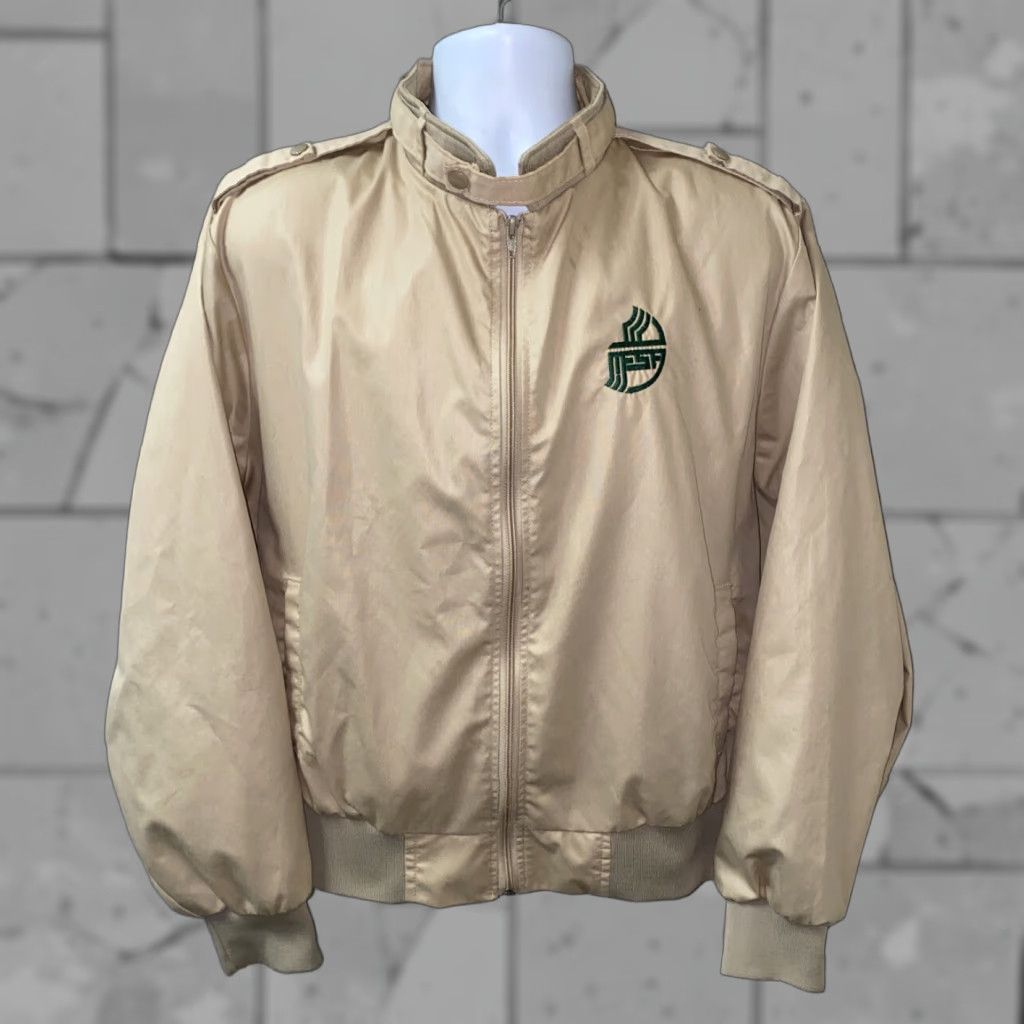 Vintage Four Seasons Jacket Full Zip Beige L Mens Size Regular Cotton/Polyester Size US L / EU 52-54 / 3 - 1 Thumbnail