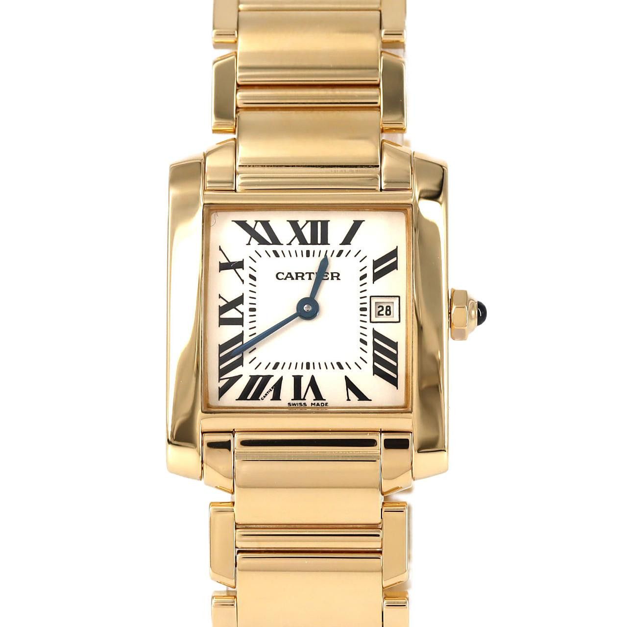 Cartier Cartier Cartier Tank Francaise Au750 Quartz Precious Metal Quartz W50014N2 DUTY FREE for USA Size ONE SIZE - 1 Thumbnail