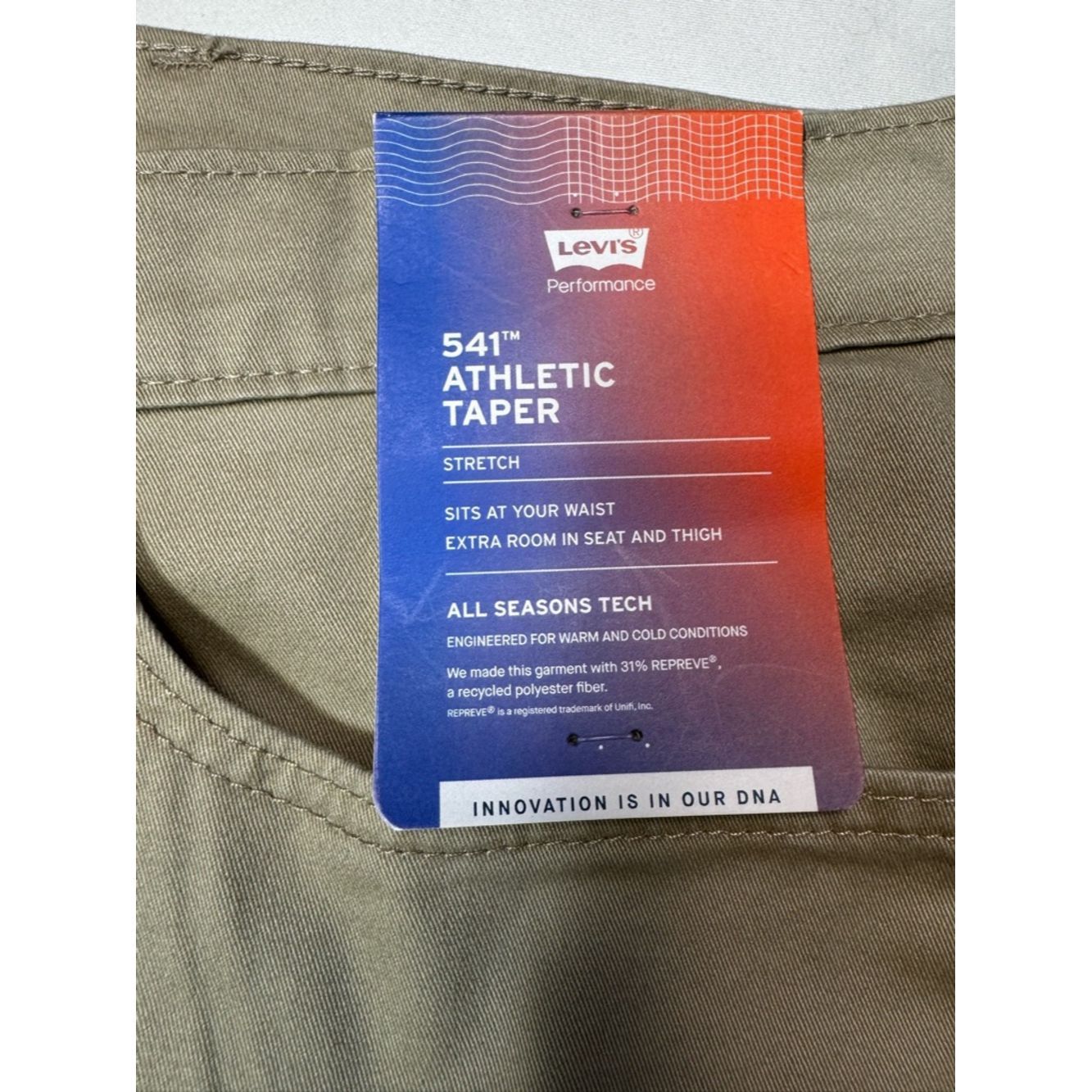 Levi's NWT New Levi's 541™ Athletic Taper Tan Jeans Size 46 x 30 Size US 44 / EU 60 - 6 Thumbnail