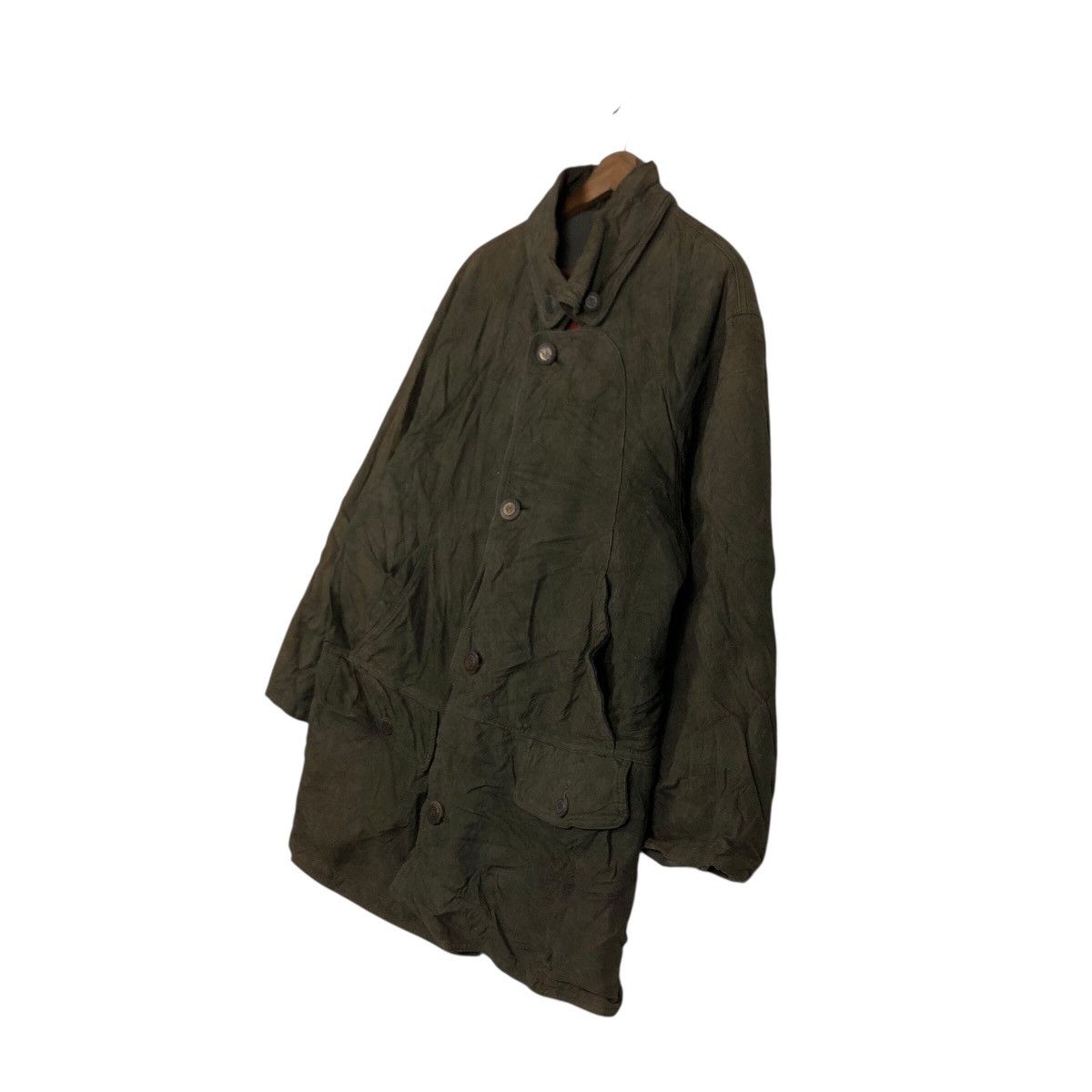 Japanese Brand 📌Vintage Work Leather Jacket Unbranded Issey Miyake Size US M / EU 48-50 / 2 - 3 Thumbnail
