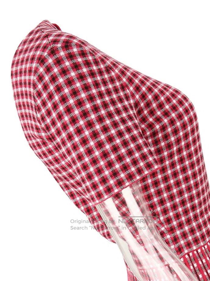 Fendi Fendi Plaid Cutout Dress Size XS / US 0-2 / IT 36-38 - 6 Thumbnail