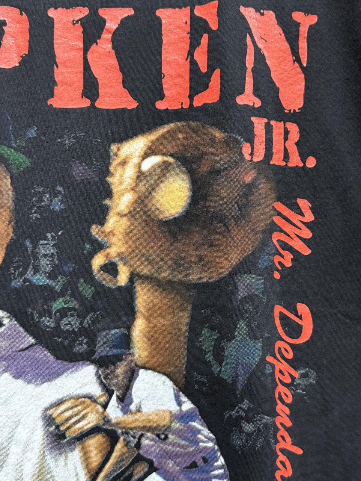 MLB Vintage 90s Cal Ripken Jr MLB Oversize Tee Size US XL / EU 56 / 4 - 4 Thumbnail