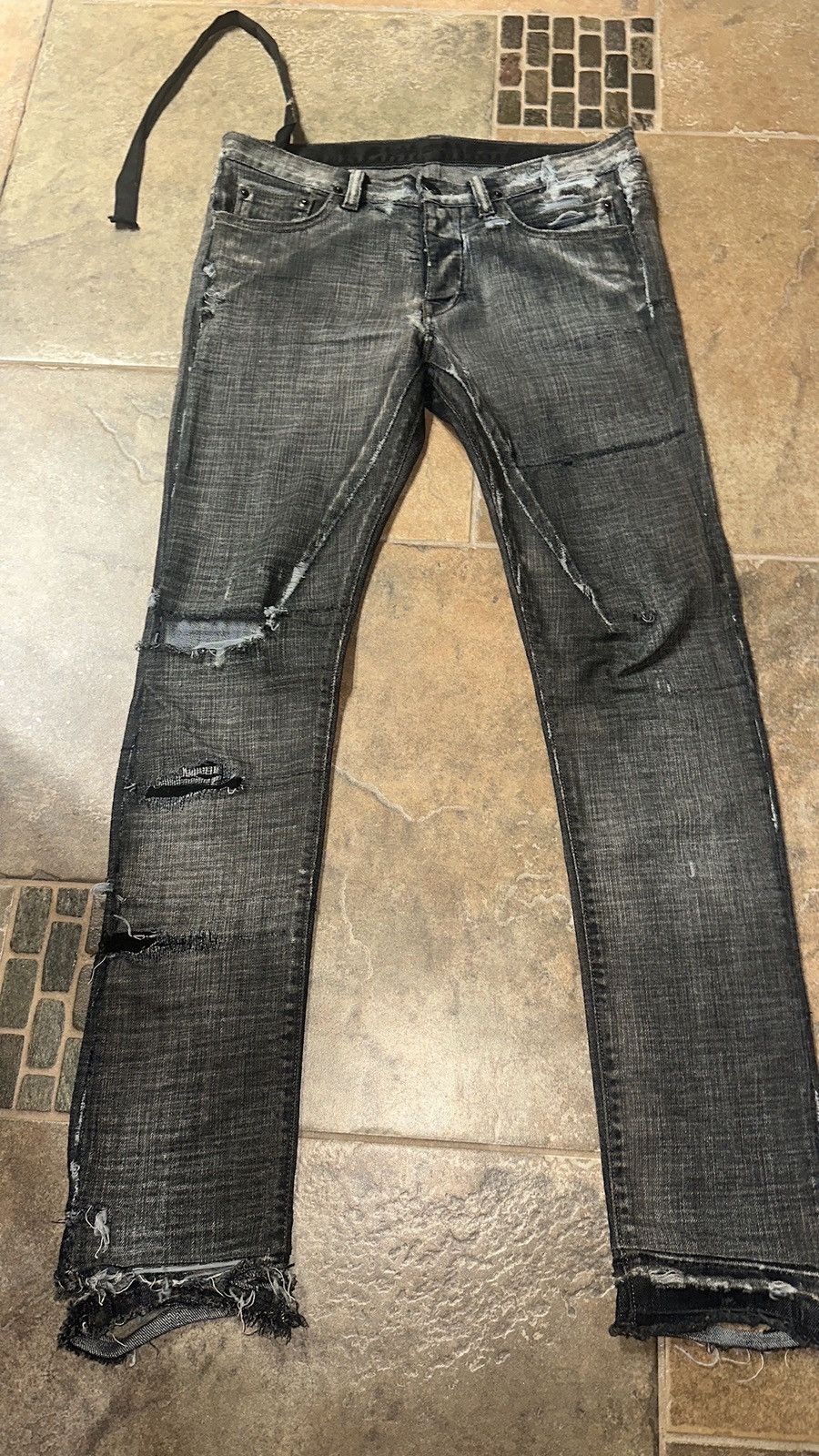 Rick Owens × Rick Owens Drkshdw Rick Owen's DNA Dust Denim | Grailed