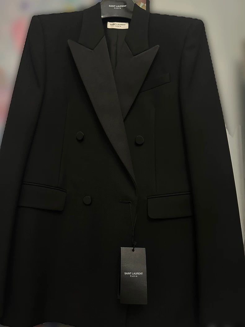 Saint Laurent Paris Saint Laurent Paris Cashmere blazer Size 48R - 5 Thumbnail