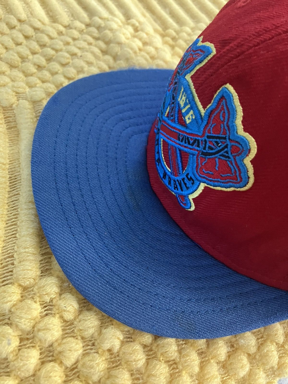 MLB × New Era Atlanta braves anniversary edition fitted new era hat 7 1/8 Size ONE SIZE - 8 Thumbnail