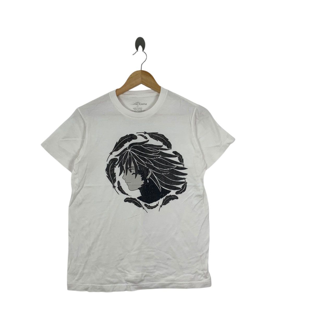 Vintage Vintage HOWL’S MOVING CASTLE Hayao Miyazaki Wizard Tee Shirt Size S / US 4 / IT 40 - 3 Thumbnail