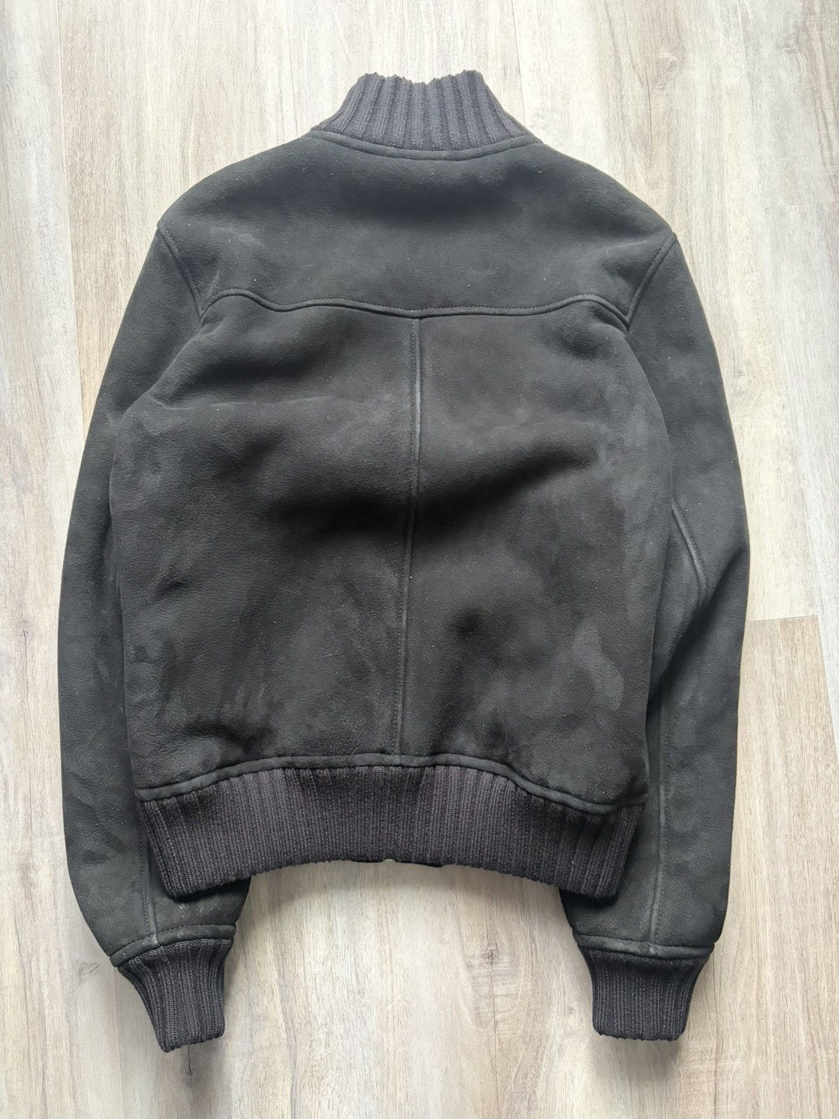 Gucci Gucci Suede Shearling Bomber Jacket Size US L / EU 52-54 / 3 - 2 Thumbnail