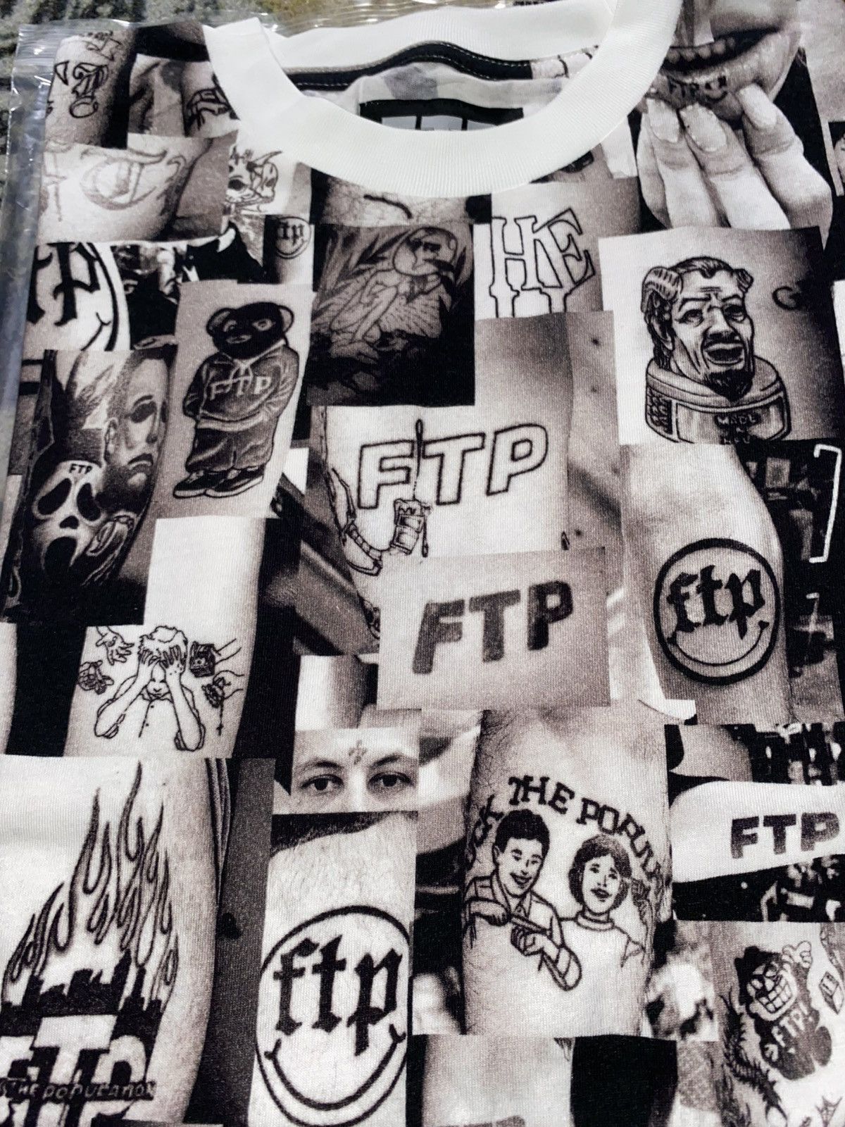Fuck The Population Fuck The Population Tattoo Tee Size US M / EU 48-50 / 2 - 2 Thumbnail